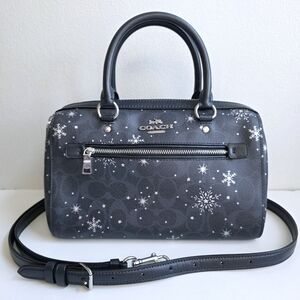 Coach Snowflake Rowan Satchel